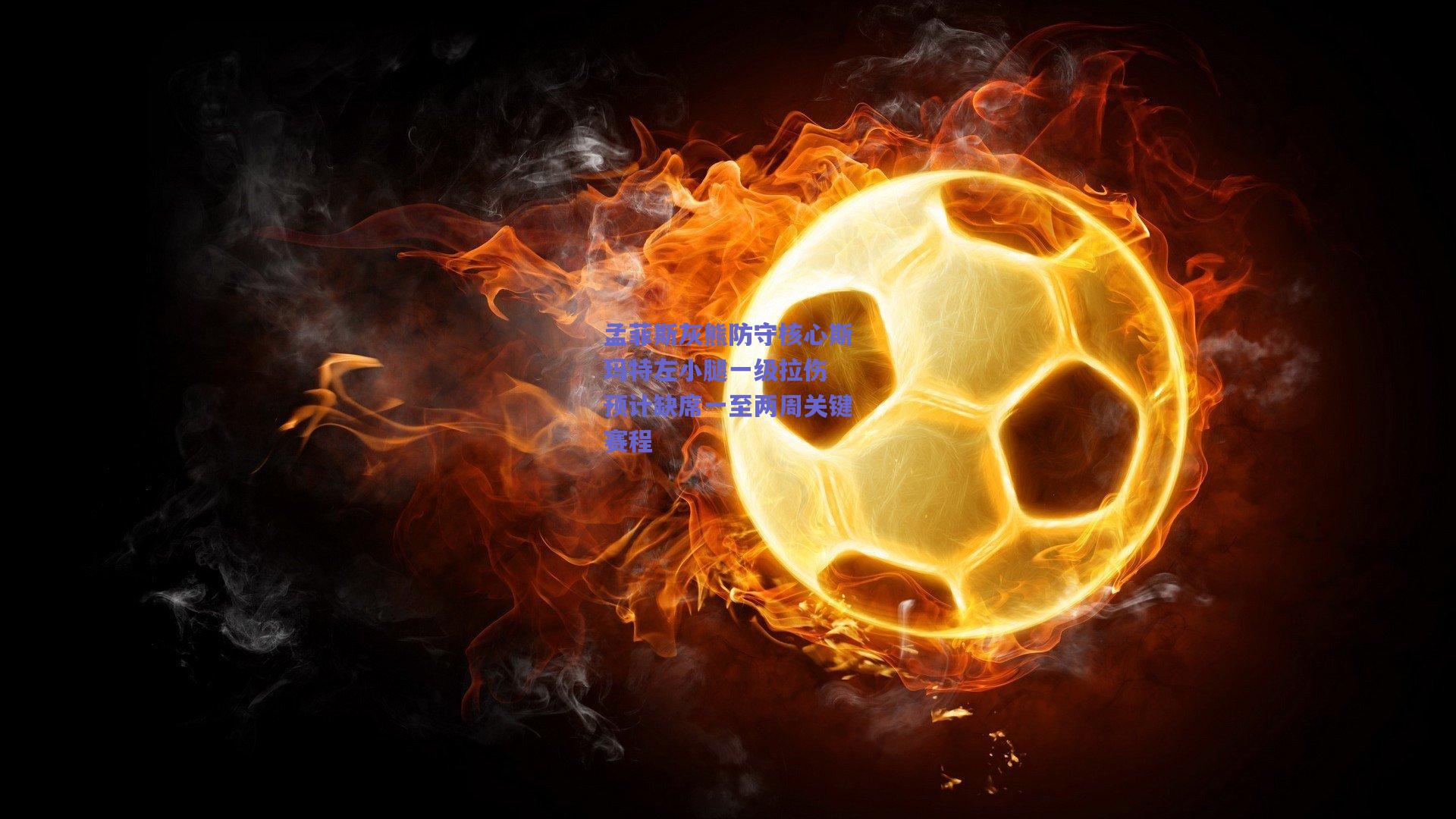 孟菲斯灰熊防守核心斯玛特左小腿一级拉伤 预计缺席一至两周关键赛程